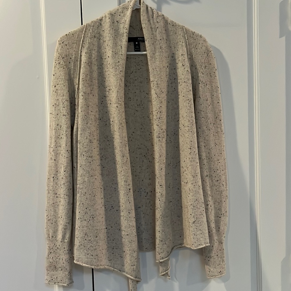 Aqua Cashmere Women’s Cardigan size S